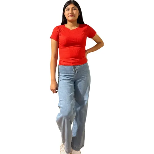 ANGELS Rojo de Mujer modelo Polo Basico Bobo Mujer 004b rojos rojas roja mujer 2026011314564522792  