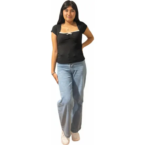 ANGELS Negro de Mujer modelo Polo Con Lazo Mujer 005b negros mujer 2026011314564522795  