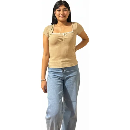 ANGELS Beige de Mujer modelo Polo Con Lazo Mujer 005b beiges mujer 2026011314564522801  