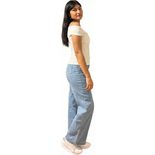 ANGELS Blusa Hombros Cruzados Mujer 007b