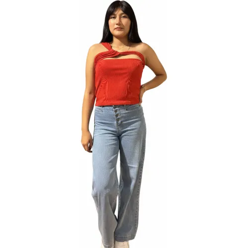 ANGELS Rojo de Mujer modelo Blusa Tiras Cruzadas Mujer 009b rojos rojas roja mujer 2026011314564522879  