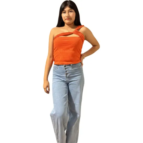 ANGELS  de Mujer modelo Blusa Tiras Cruzadas Mujer 009b ladrillos mujer 2026011314564522882  