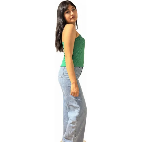 ANGELS Blusa Tiras Cruzadas Mujer 009b