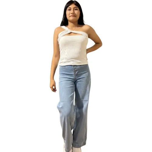 ANGELS Blanco de Mujer modelo Blusa Tiras Cruzadas Mujer 009b blancos mujer 2026011314564522891  