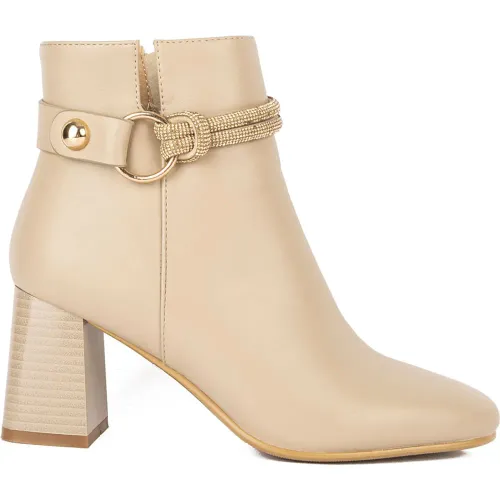 MARIE CLAIRE  de Mujer modelo Botin De Vestir Mujer 7018610 champagnes mujer 2026011415480456342 PU Caucho