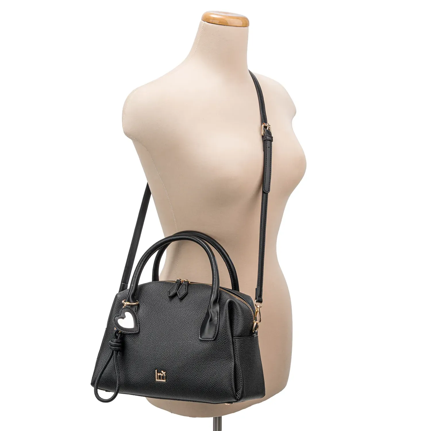 Cartera Limoni Casual Dama Belia color negro | Platanitos