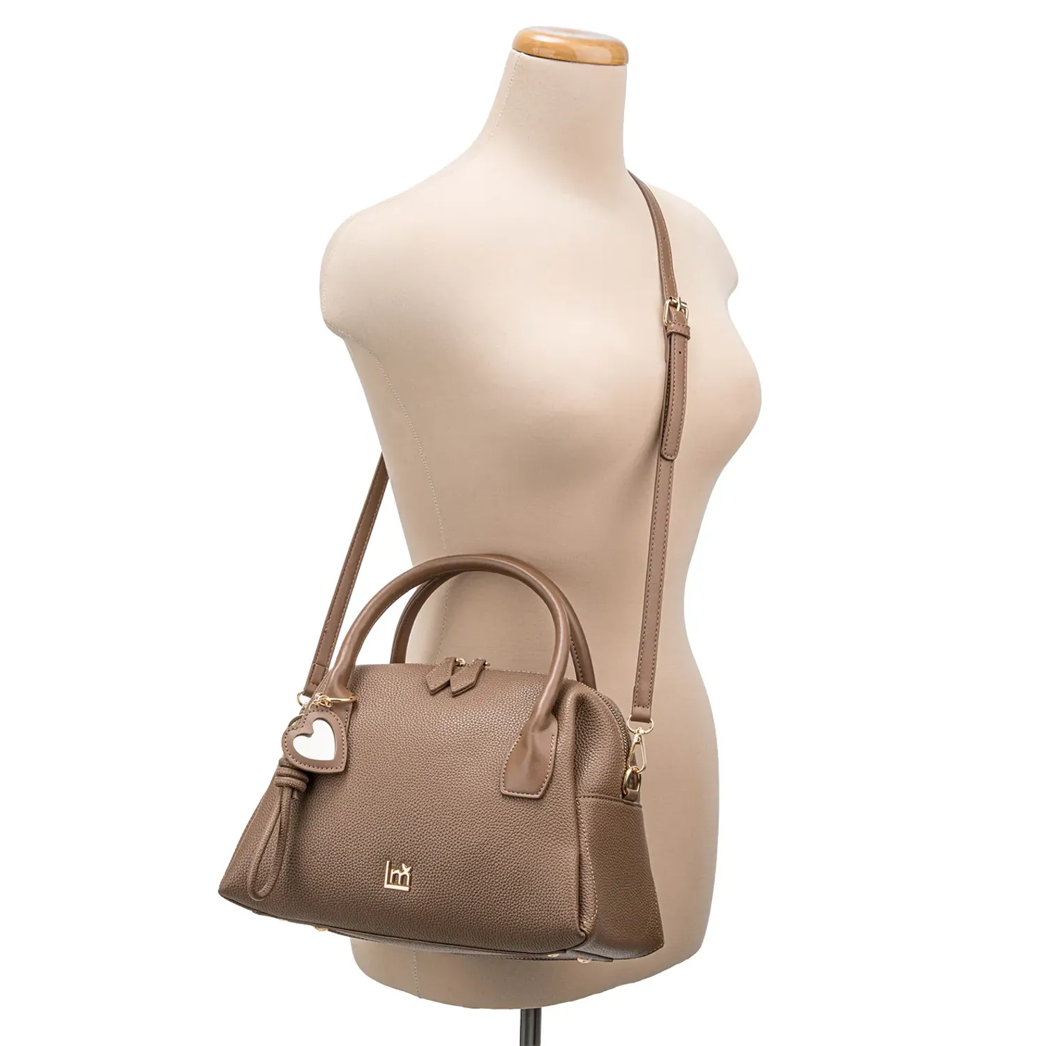 Cartera Limoni Casual Dama Belia color beige oscuro | Platanitos