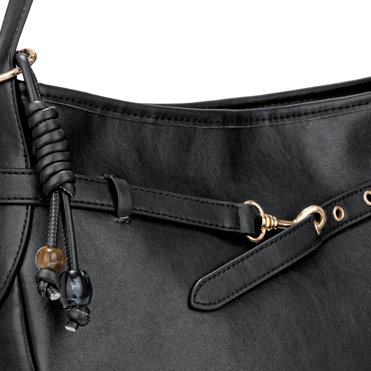 LIMONI Cartera Limoni Casual Dama Bonnie color negro | Platanitos