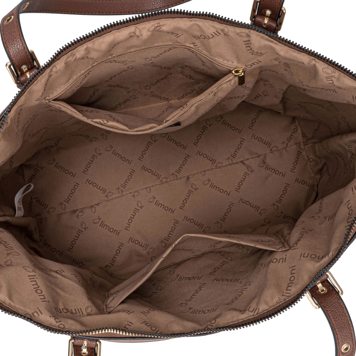 Cartera Limoni Casual Dama Evie color marron | Platanitos