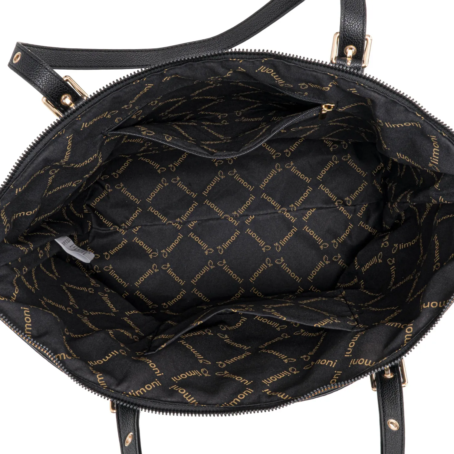 Cartera Limoni Casual Dama Evie color negro | Platanitos