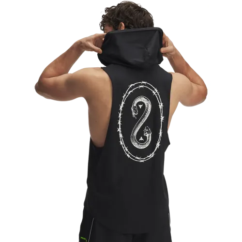 Under Armour Polera Sin Mangas Urbano Hombre Project Rock Snake Hd