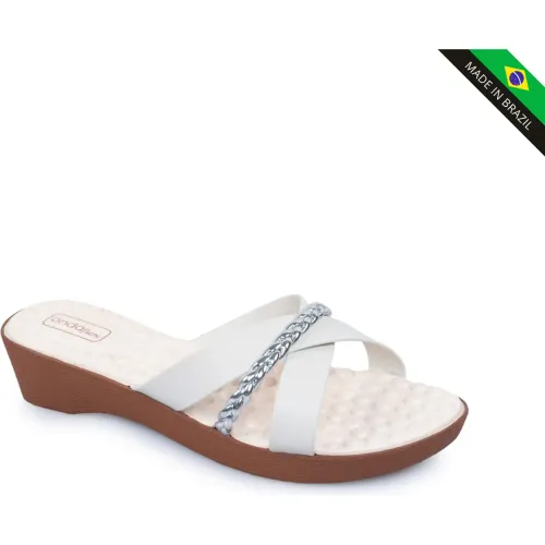 ONDAFLEX Blanco de Mujer modelo Sandalia Cuña Mujer Kl209 blancos sintéticos mujer 2026011423194974159 Sintético Sintético