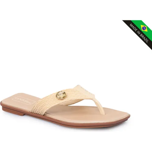 ONDAFLEX Marfil de Mujer modelo Sandalia Flat Mujer Vv5191 cremas sintéticos mujer 2026011423194974825 Sintético Sintético