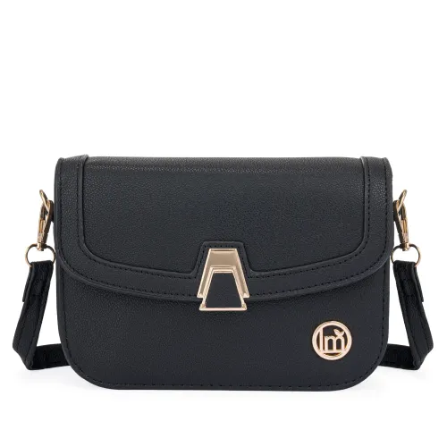 Cartera Limoni De Vestir Dama Giulia color negro | Platanitos