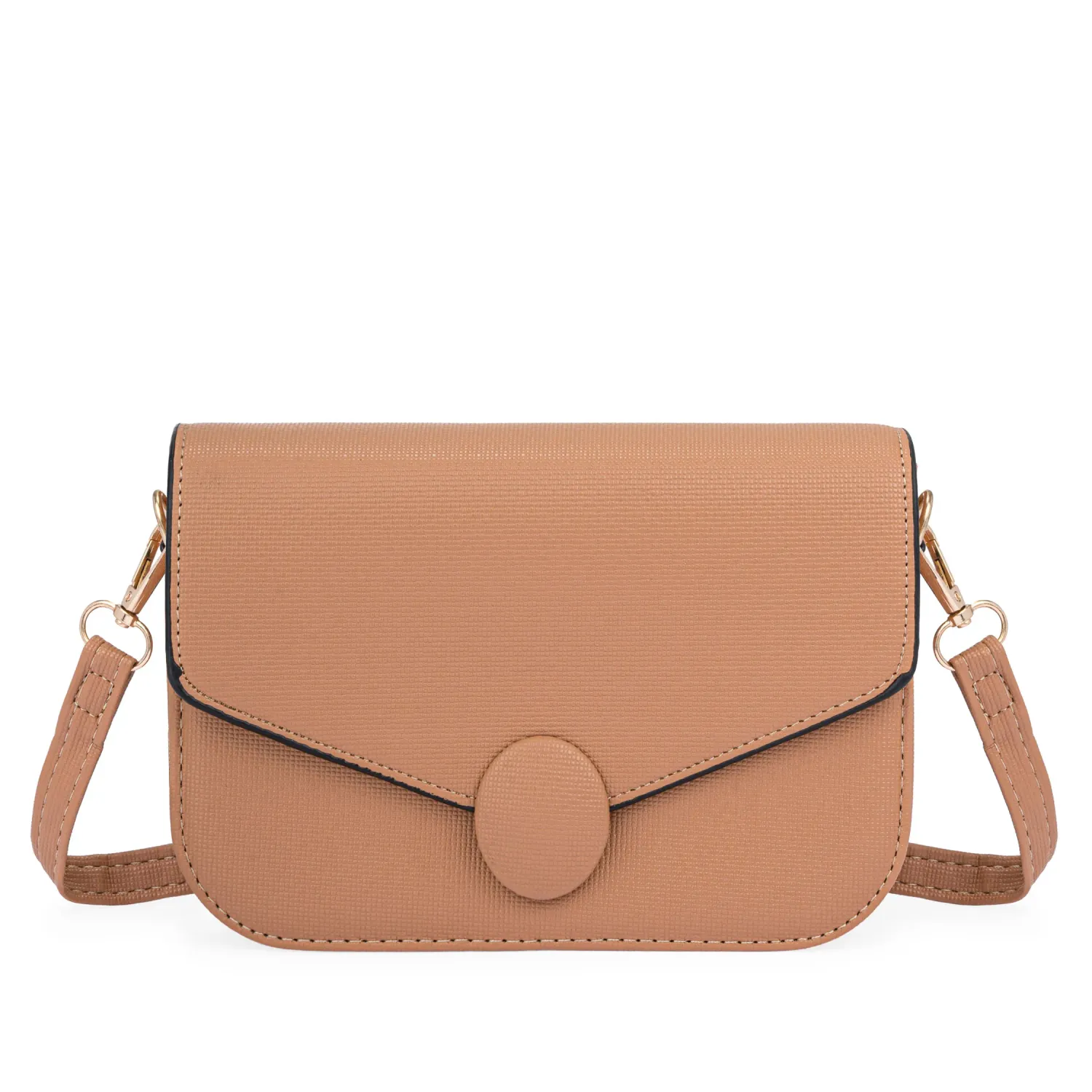 Cartera Limoni De Vestir Dama Bea color beige oscuro | Platanitos
