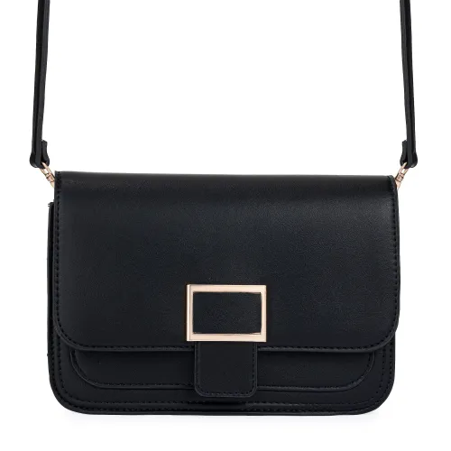 Cartera Limoni De Vestir Dama Eleanor color negro | Platanitos