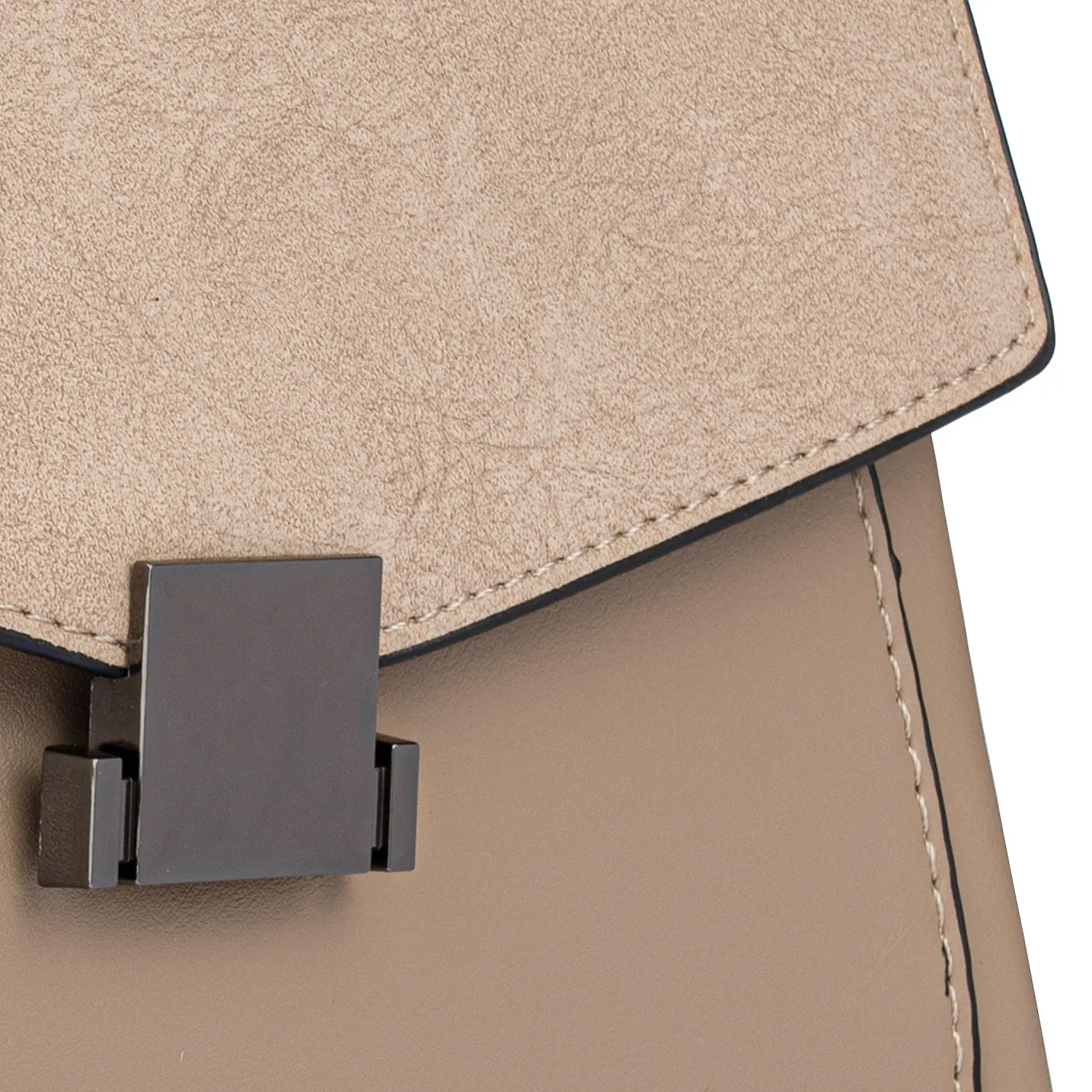 Cartera Limoni De Vestir Dama Lily color beige oscuro | Platanitos