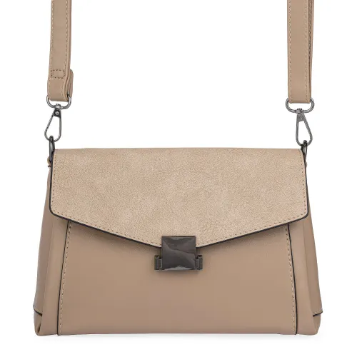 Cartera Limoni De Vestir Dama Lily color beige | Platanitos