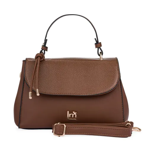 Cartera Limoni De Vestir Dama Gigi color marron | Platanitos