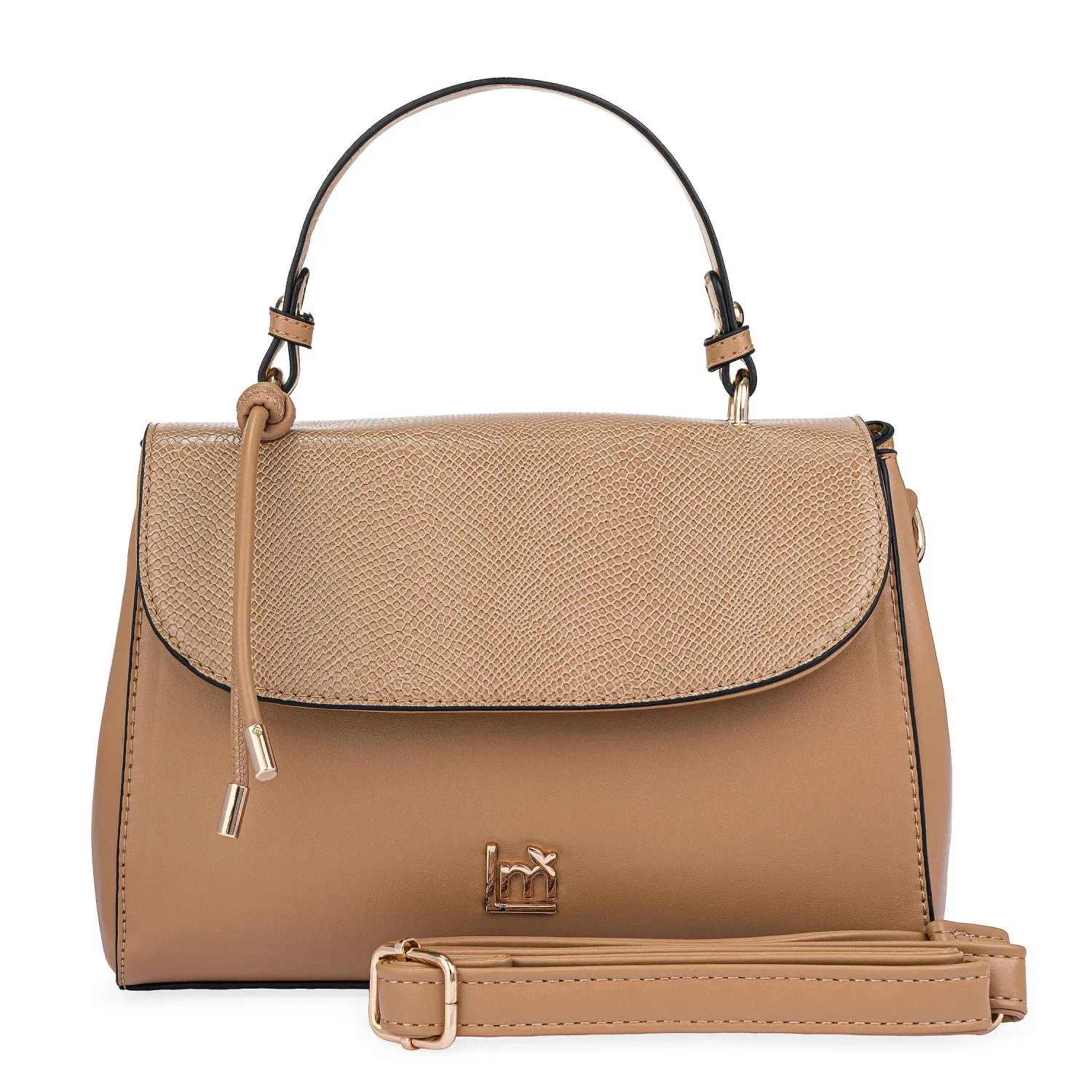 LIMONI Cartera Limoni De Vestir Dama Gigi color beige oscuro | Platanitos