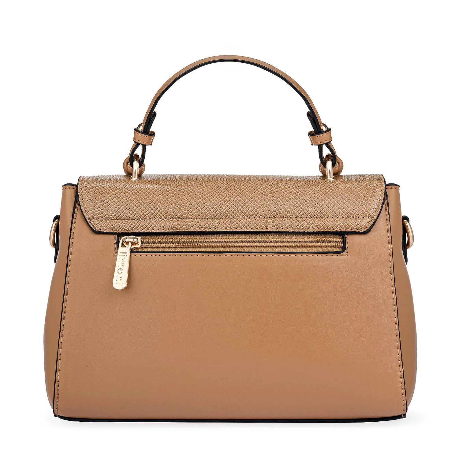 LIMONI Cartera Limoni De Vestir Dama Gigi color beige oscuro | Platanitos