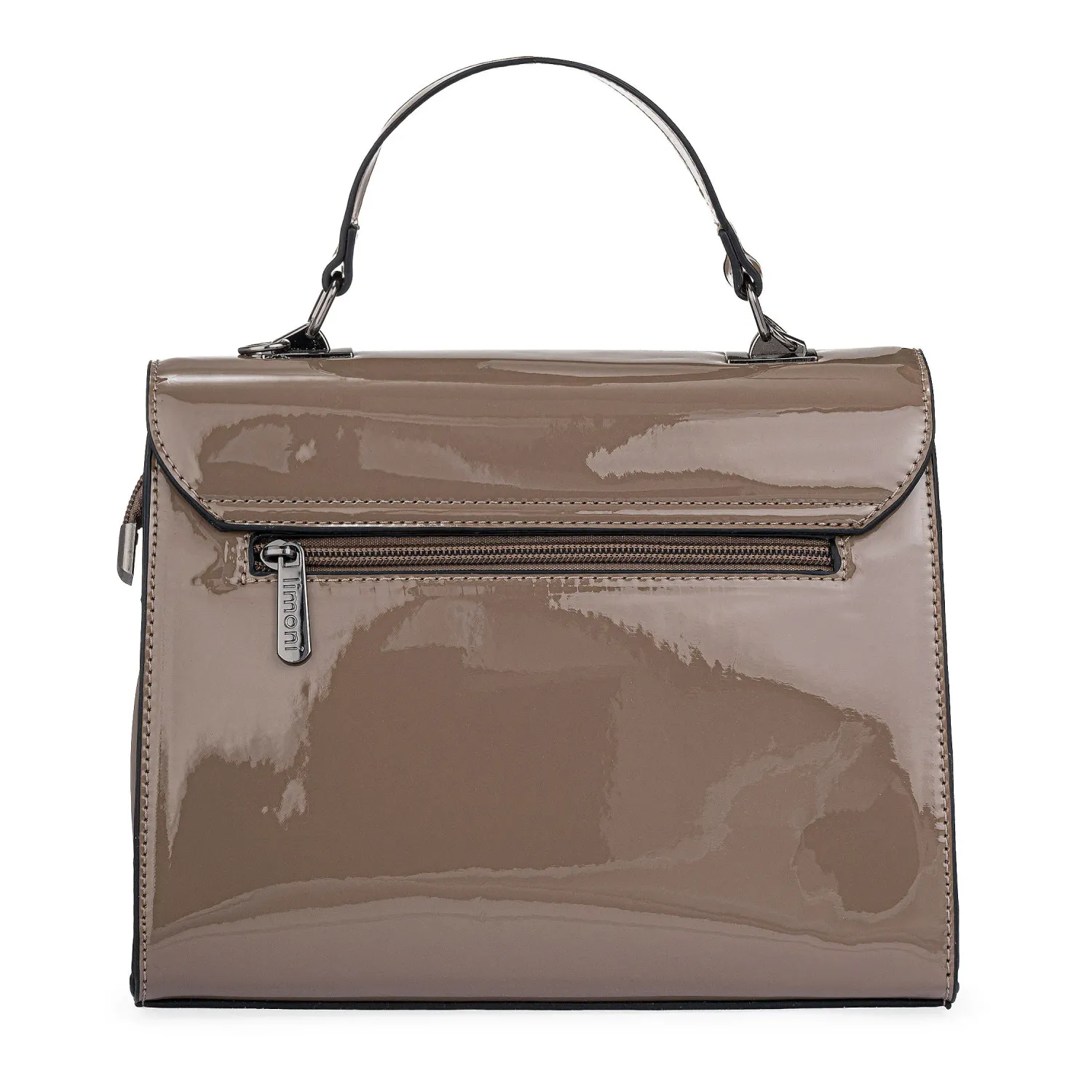 Cartera Limoni De Vestir Dama Arabella color topo | Platanitos