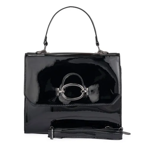 Cartera Limoni De Vestir Dama Arabella color negro | Platanitos