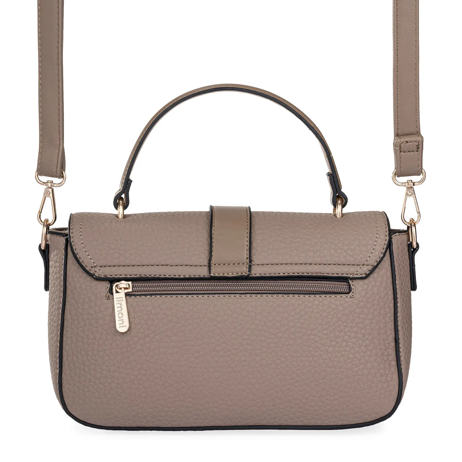 Cartera Limoni De Vestir Dama Emilia color topo | Platanitos
