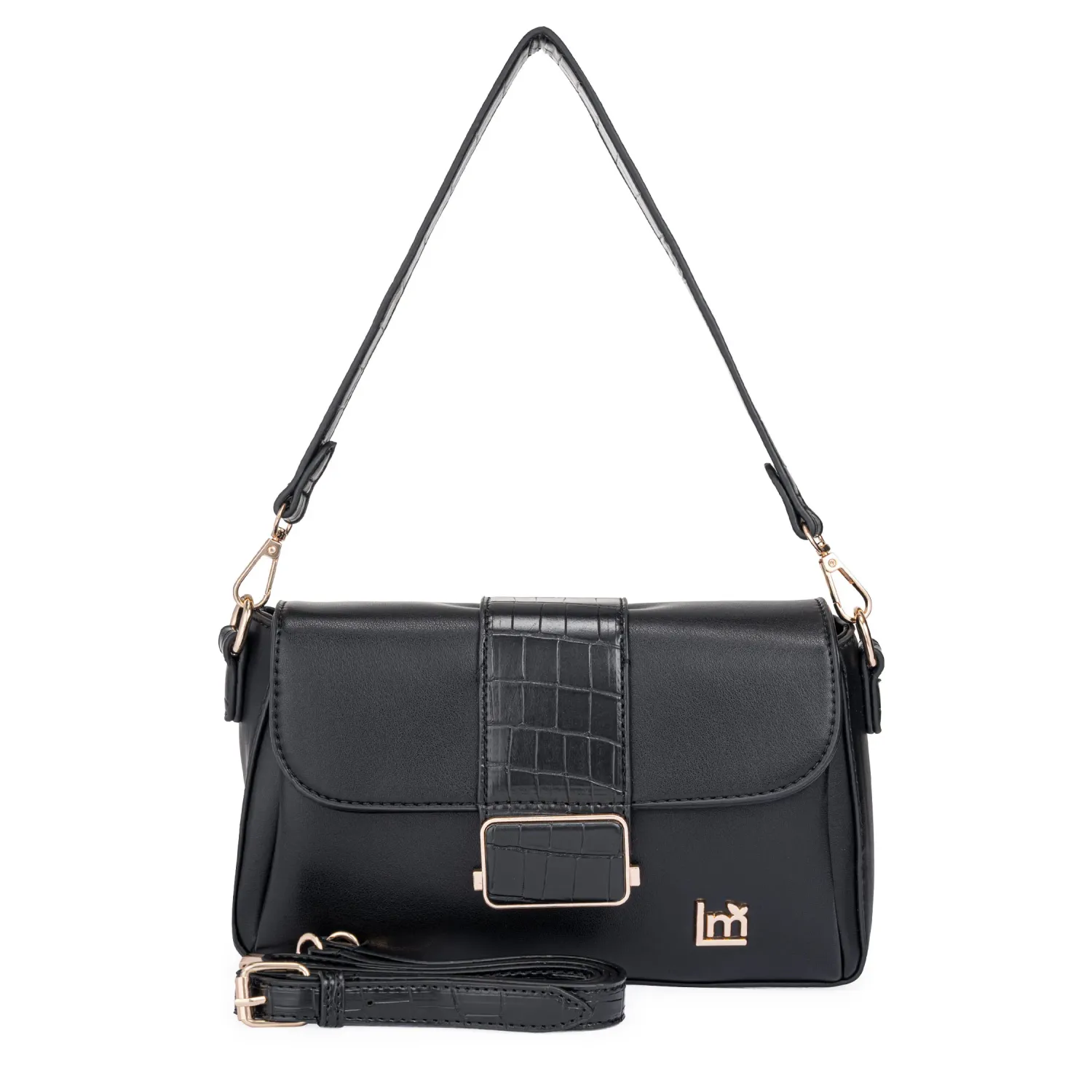 LIMONI Cartera Limoni De Vestir Dama Paloma color negro | Platanitos