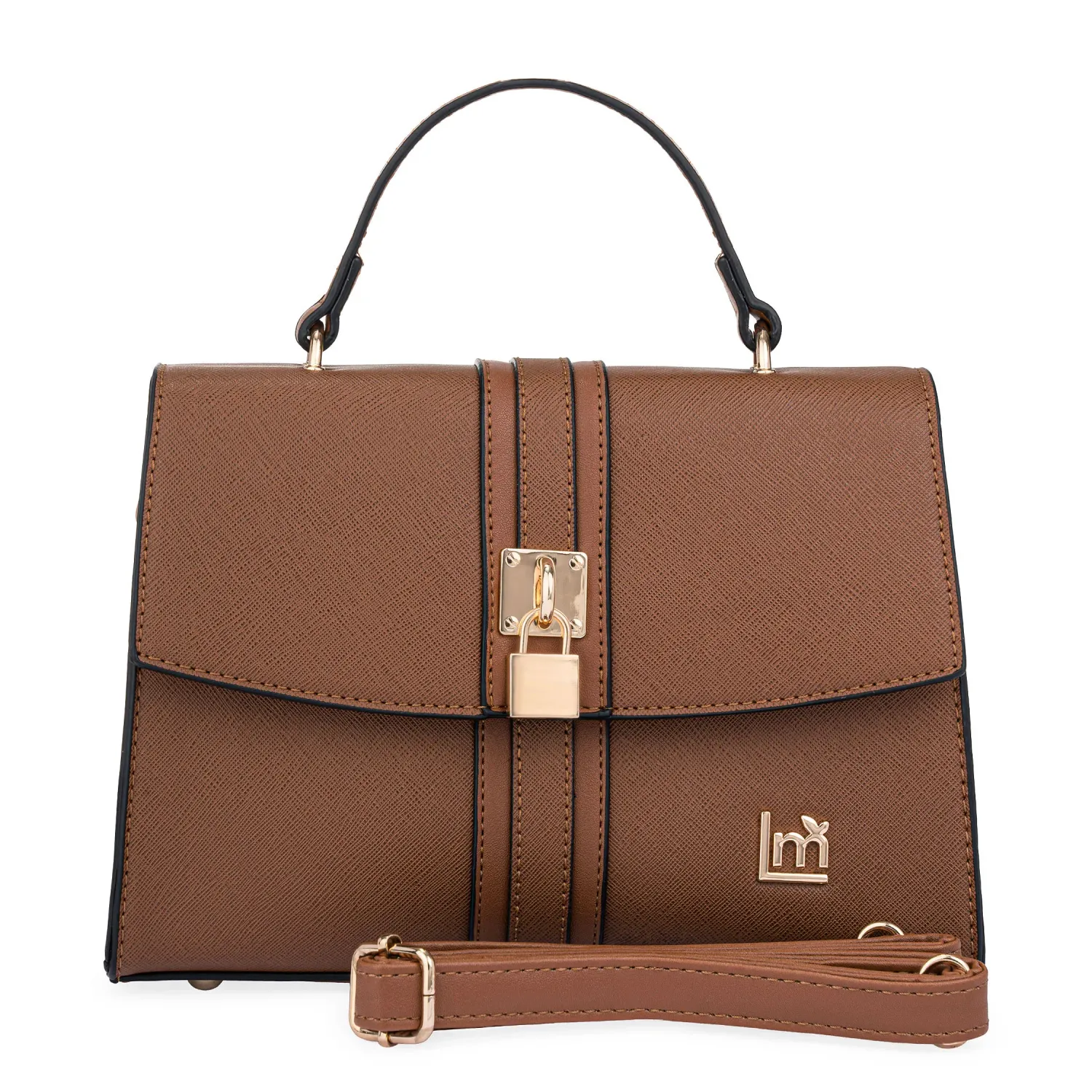Cartera Limoni De Vestir Dama Sabrina color marron | Platanitos