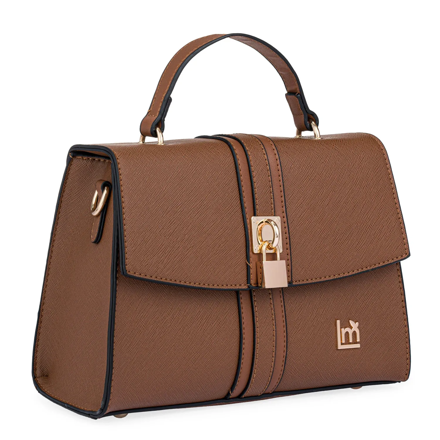 Cartera Limoni De Vestir Dama Sabrina color marron | Platanitos