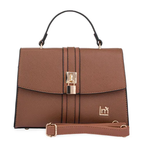 Cartera Limoni De Vestir Dama Sabrina color marron | Platanitos