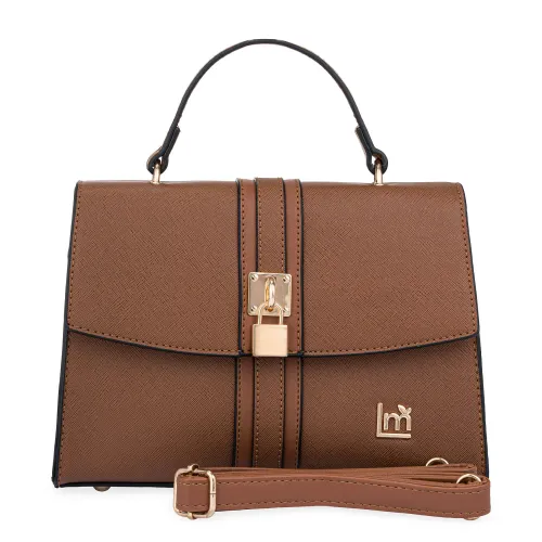 Cartera Limoni De Vestir Dama Sabrina color marron | Platanitos
