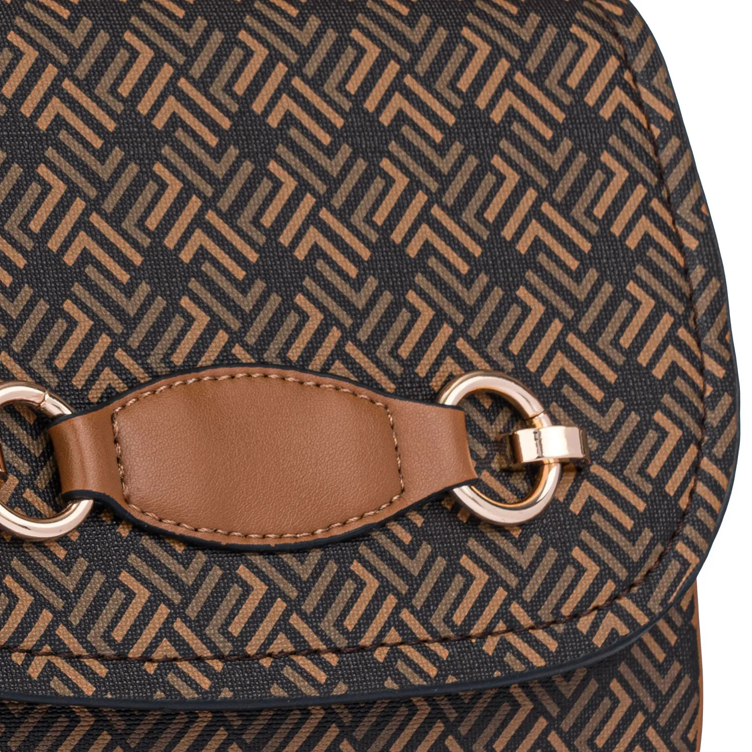 Cartera Limoni De Vestir Dama Kristy color marron | Platanitos