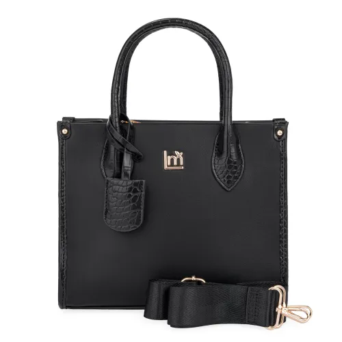 Cartera Limoni Casual Dama Zafira color negro | Platanitos