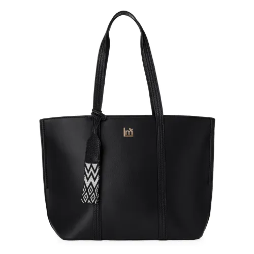 Cartera Limoni Casual Dama Suri color negro | Platanitos