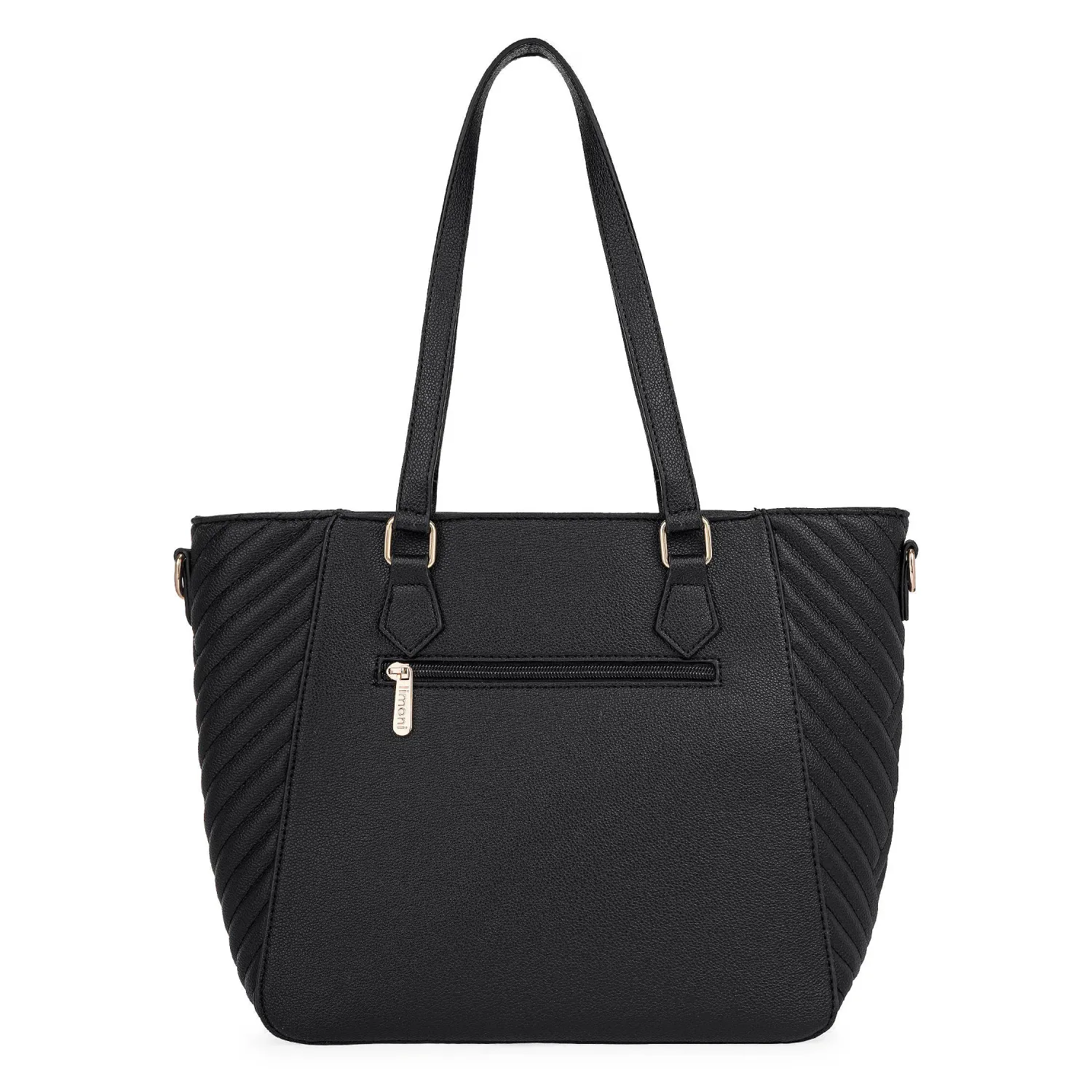 Cartera Limoni Casual Dama Lucinda color negro | Platanitos