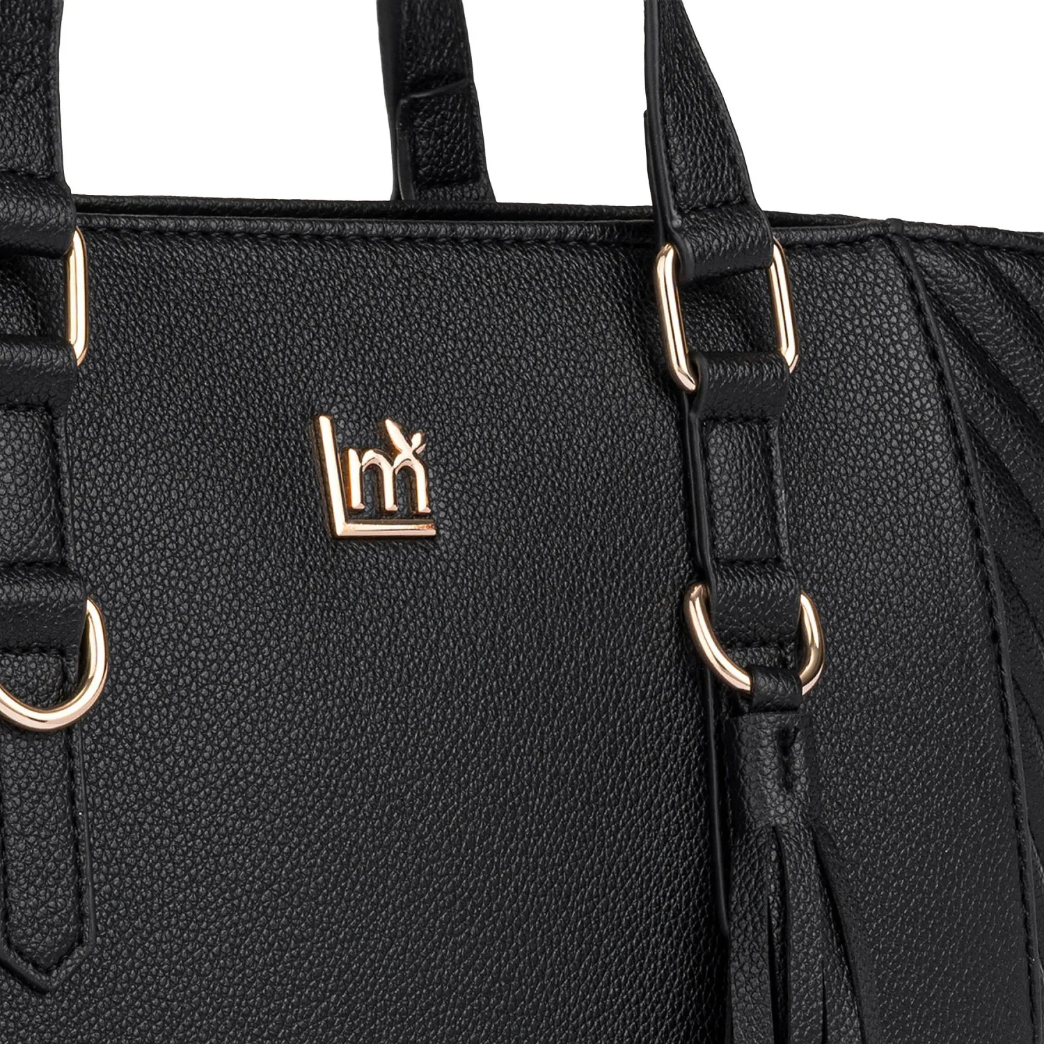 Cartera Limoni Casual Dama Lucinda color negro | Platanitos