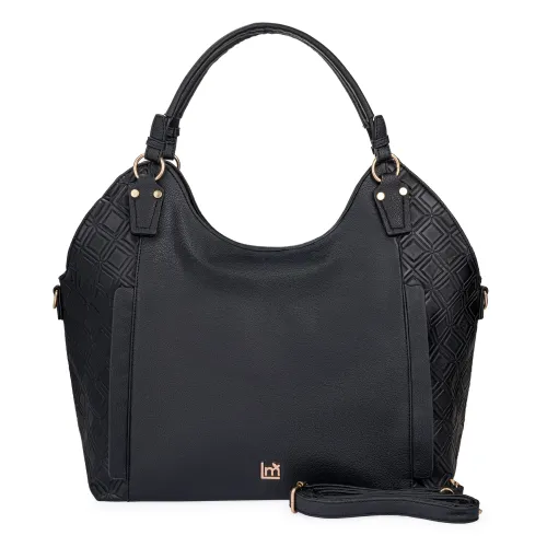 Cartera Limoni Casual Dama Petunia color negro | Platanitos