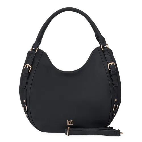 Cartera Limoni Casual Dama Mayra color negro | Platanitos