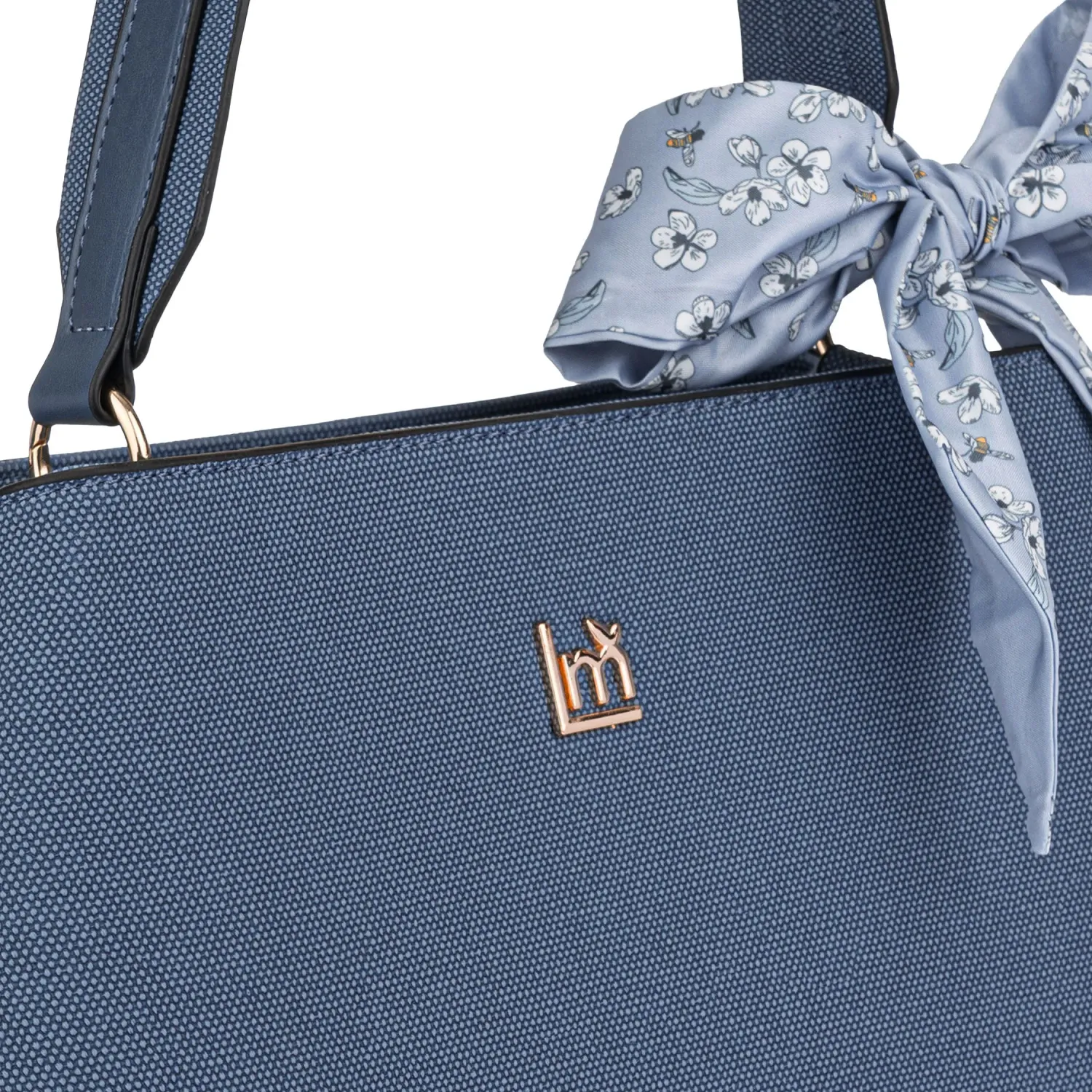 Cartera Limoni Casual Dama Selina color azul | Platanitos