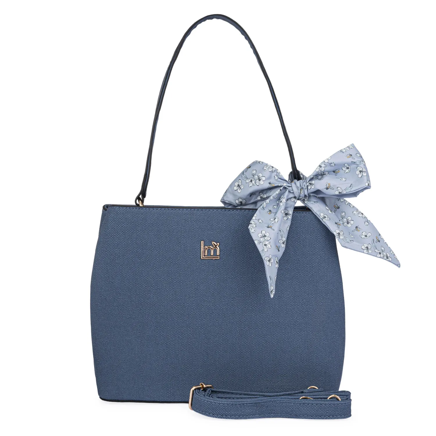 Cartera Limoni Casual Dama Selina color azul | Platanitos