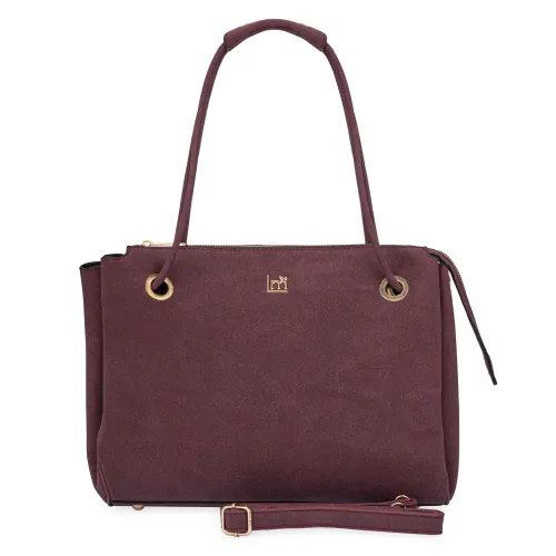 Cartera Limoni Casual Dama Mirabel color morado | Platanitos