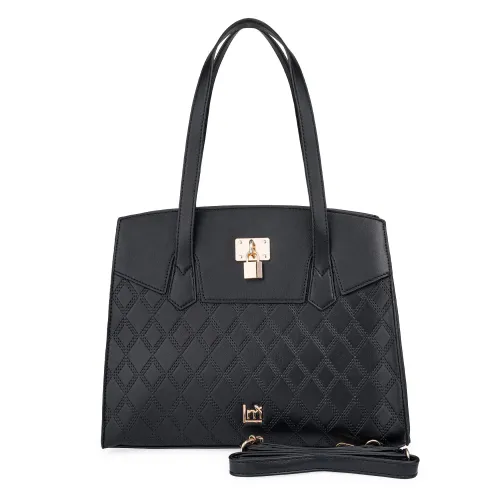 Cartera Limoni Casual Dama Naia color negro | Platanitos