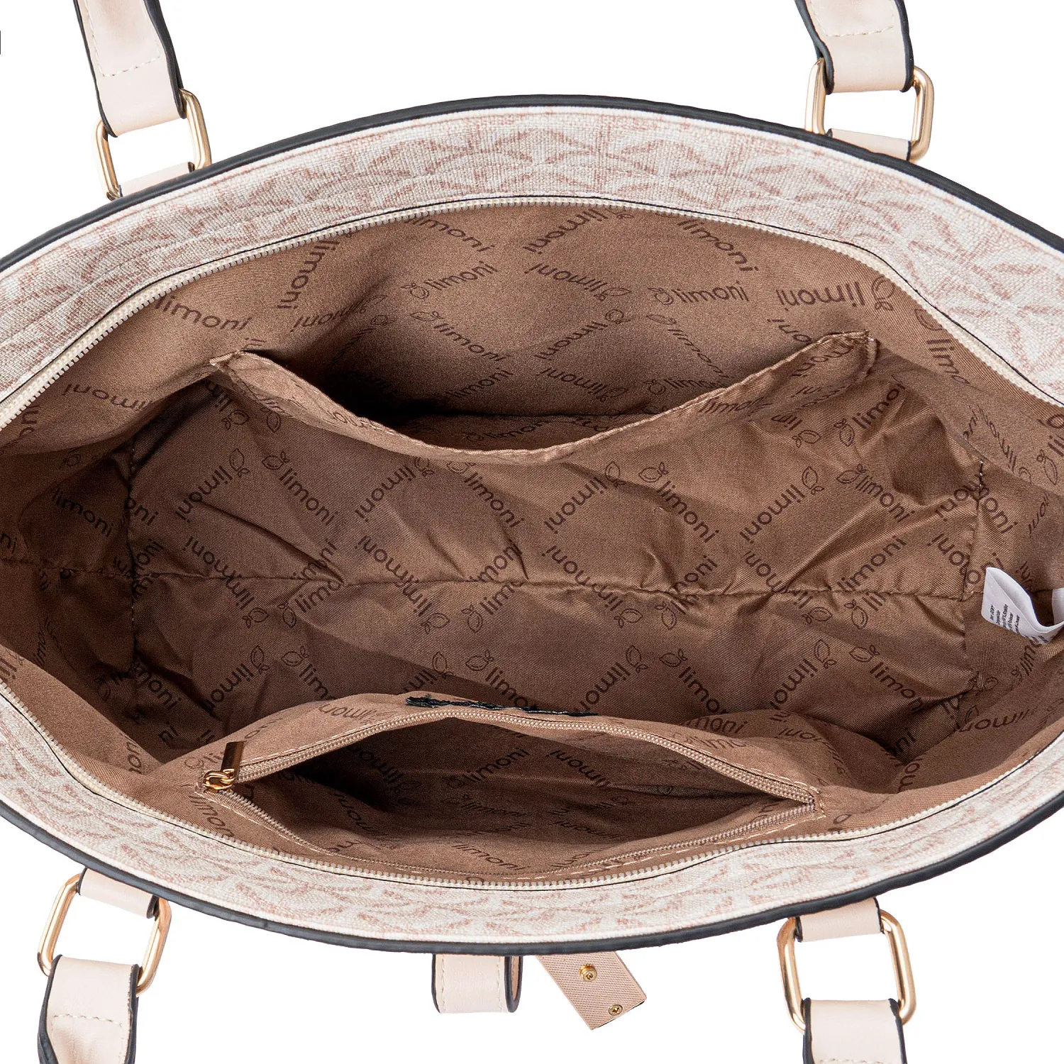 LIMONI Cartera Limoni Casual Dama Gemy color beige | Platanitos