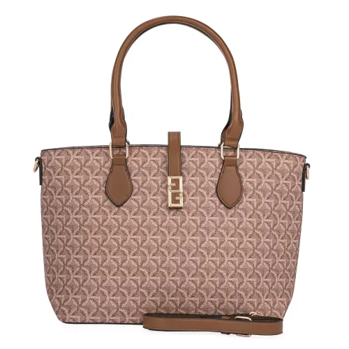 Cartera Limoni Casual Dama Gemy color marron | Platanitos