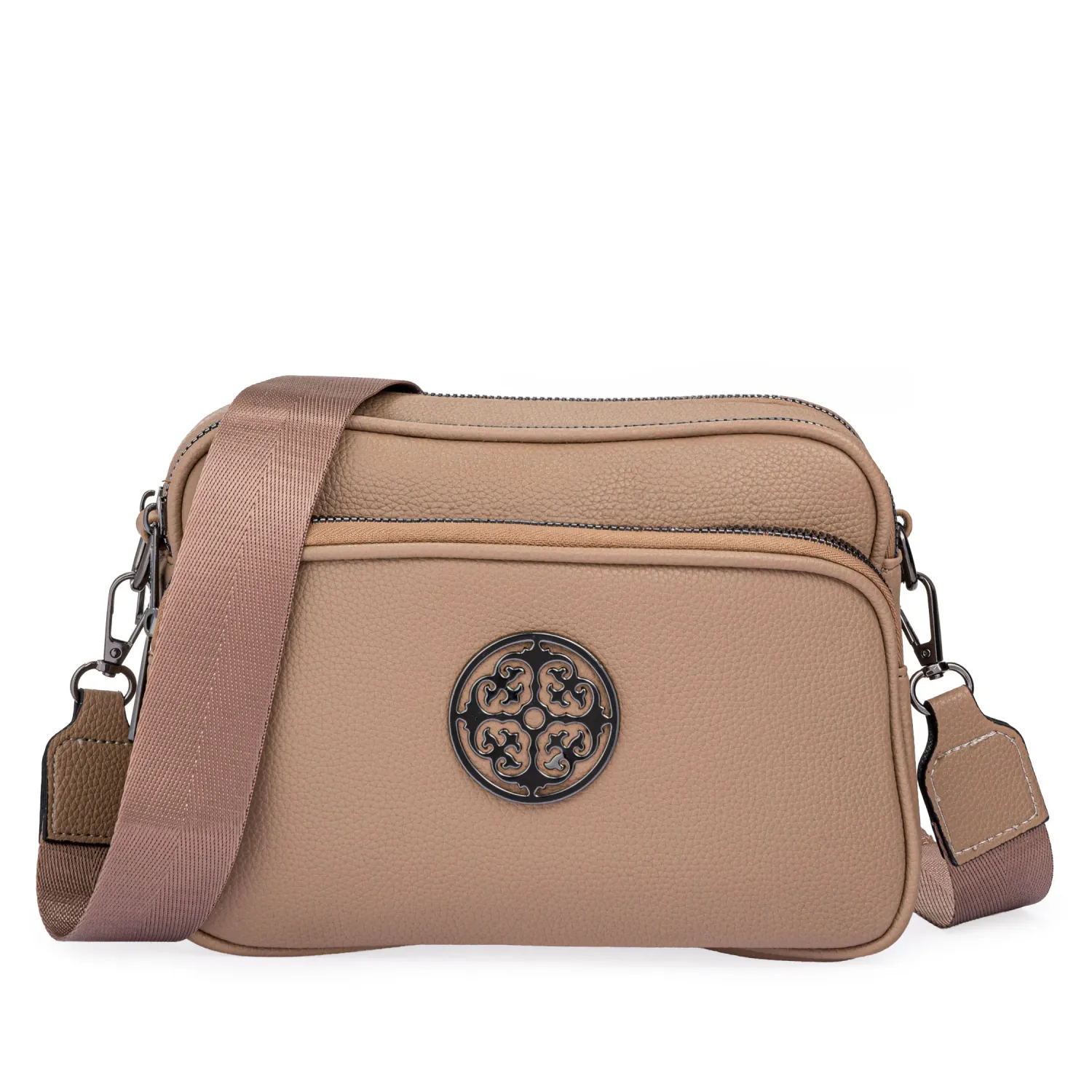 LIMONI Morral Limoni Dama Carolina color beige oscuro | Platanitos
