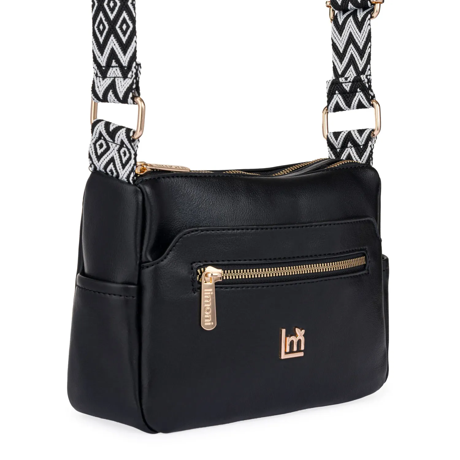 LIMONI Morral Limoni Dama Thalia color negro | Platanitos