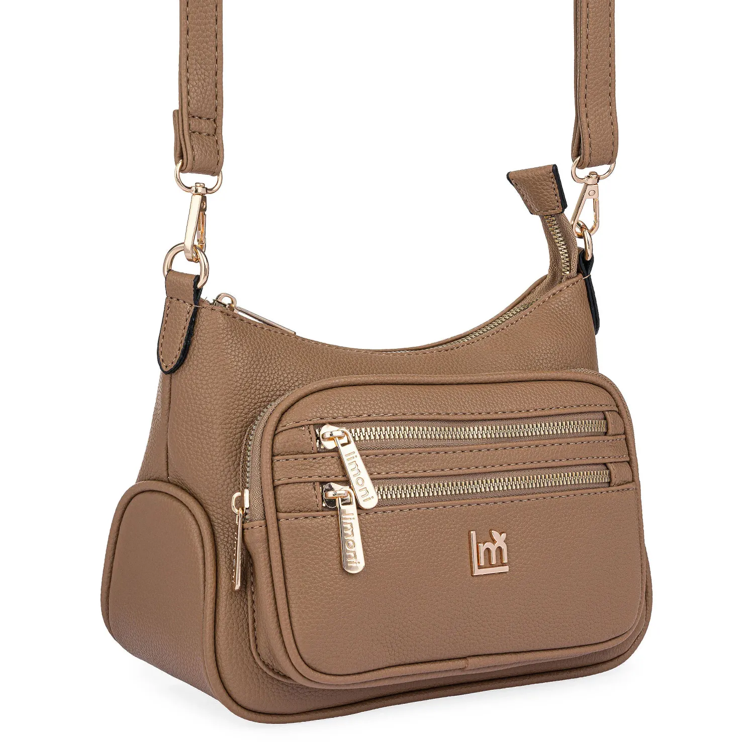 LIMONI Morral Limoni Dama Loreani color topo | Platanitos