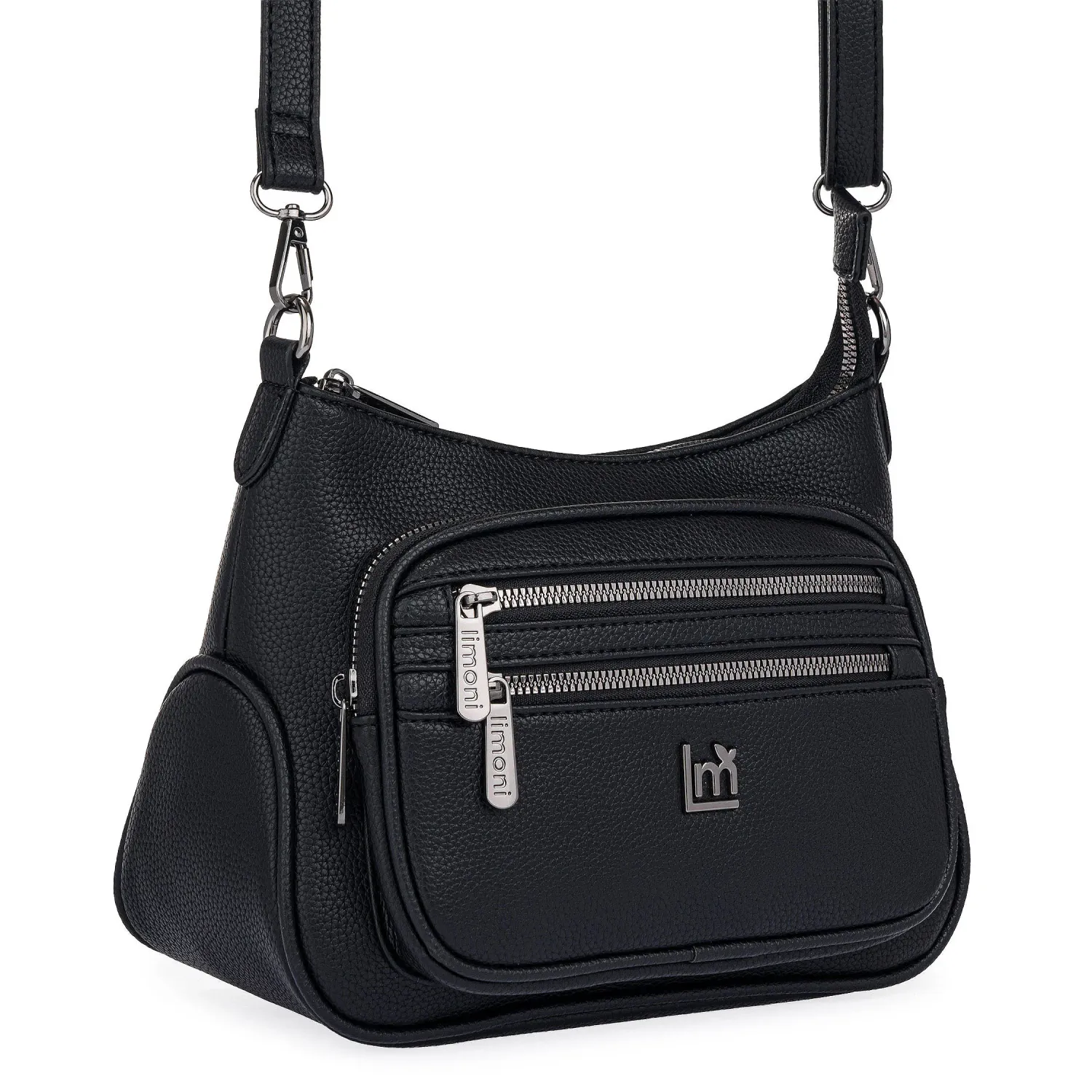 LIMONI Morral Limoni Dama Loreani color negro | Platanitos